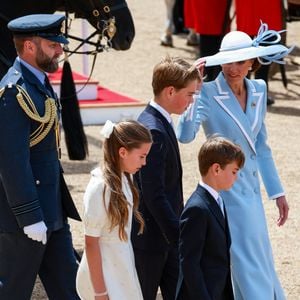 La famille royale pendant Trooping the Colour, le 13 juin 2026.
© Bestimage