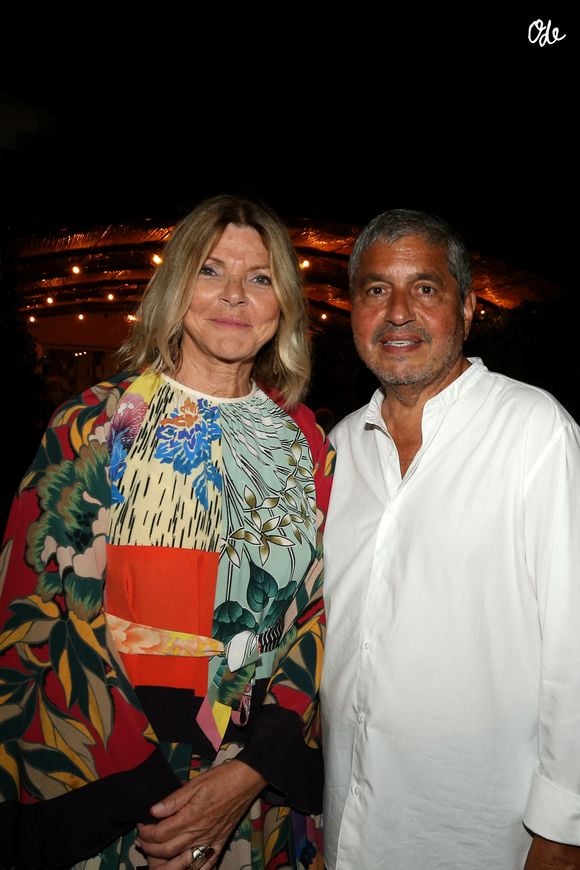 Exclusif - Patrick Pariente et sa femme Joëlle lors de la soirée d'inauguration de l'Hôtel Lou Pinet et du restaurant Beefbar à Saint-Tropez le 11 juillet 2020. La soirée était organisée par Caroline Barclay pour la famille Pariente (fondateur de Naf Naf). L'occasion aussi de célébrer l'anniversaire de Jacqueline Veyssière, ancienne directrice des caves du roi pendant 30 ans

© Dominique Jacovides / Cyril Moreau / Bestimage