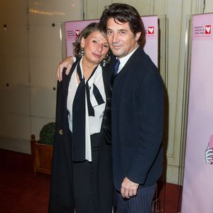 Bruno Madinier et sa femme Camille Lors de la soirée de Gala du Coeur de Mecenat Chirurgie Cardiaque, salle Gaveau a Paris, France . Photo by Nasser Berzane/ABACAPRESS.COM