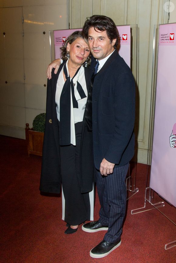 Bruno Madinier et sa femme Camille Lors de la soirée de Gala du Coeur de Mecenat Chirurgie Cardiaque, salle Gaveau a Paris, France . Photo by Nasser Berzane/ABACAPRESS.COM