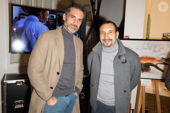 Exclusif - Gil Alma, Zinedine Soualem - Pascal Legitimus célèbre ses cinquante ans de carrière et présente une exposition photographique de son travail sur les coquillages au Studio Design Center à Paris le 24 mars 2025.

© Jeremy Melloul / Bestimage