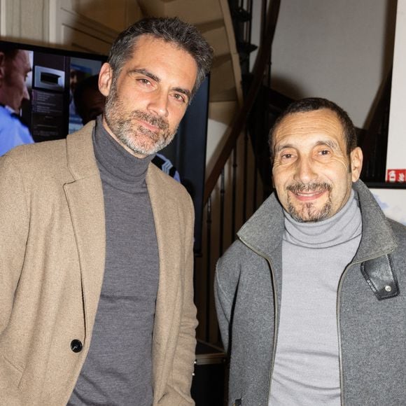Exclusif - Gil Alma, Zinedine Soualem - Pascal Legitimus célèbre ses cinquante ans de carrière et présente une exposition photographique de son travail sur les coquillages au Studio Design Center à Paris le 24 mars 2025.

© Jeremy Melloul / Bestimage