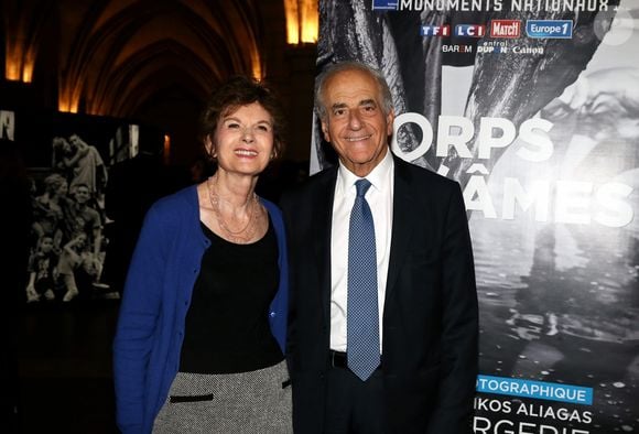 A cette occasion, elle s'est confiée à nos confrères de "Paris Match". 

Jean-Pierre Elkabbach et sa femme Nicole Avril - Inauguration de l'exposition photographique de Nikos Aliagas intitulée "Corps et âmes" à la Conciergerie à Paris le 23 Mars 2016. © Dominique Jacovides / Bestimage