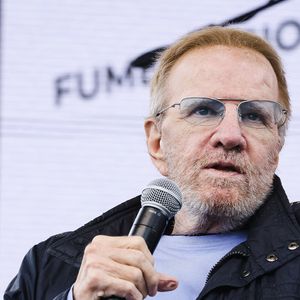 Christophe Lambert est vu sur scène pour une interview avec des fans pendant la foire Como Fun à LarioFiere à Erba. 
 © Alessandro Bremec/SOPA Images via ZUMA Press Wire