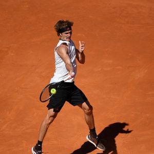 Lucas Pouille (Fra) et Quentin Halys lors du tournoi de tennis Mutua Madrid Open Tennis 2021 le 7 mai 2021.
© Antoine Couvercelle / Panoramic / Bestimage