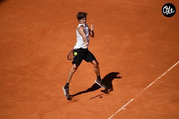 Lucas Pouille (Fra) et Quentin Halys lors du tournoi de tennis Mutua Madrid Open Tennis 2021 le 7 mai 2021.
© Antoine Couvercelle / Panoramic / Bestimage