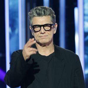 Marc Lavoine - Les célébrités se mobilisent pour la 38ème édition du Téléthon dans les studios de France 2 à Paris, le 29 novembre 2024. © Coadic Guirec / Bestimage