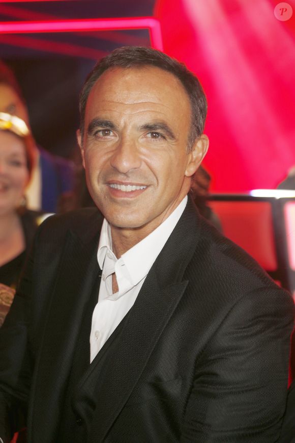Nikos Aliagas lors d l’inauguration du tout nouvel espace dédié à l'émission de The Voice, la plus belle voix au musée Grévin à Paris, France, le 7 février 2017. © Christophe Aubert/Bestimage