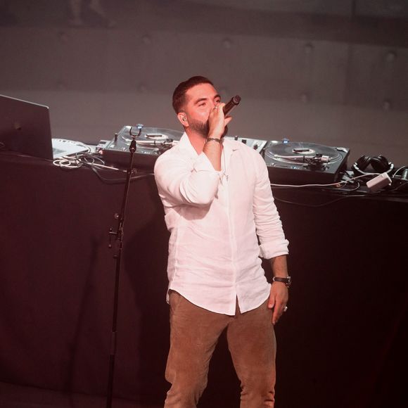 Exclusif - Kendji Girac - Célébration des 10 ans du centre commercial Beaugrenelle à Paris, France. Le 12 octobre 2023.  © Christophe Clovis / Bestimage