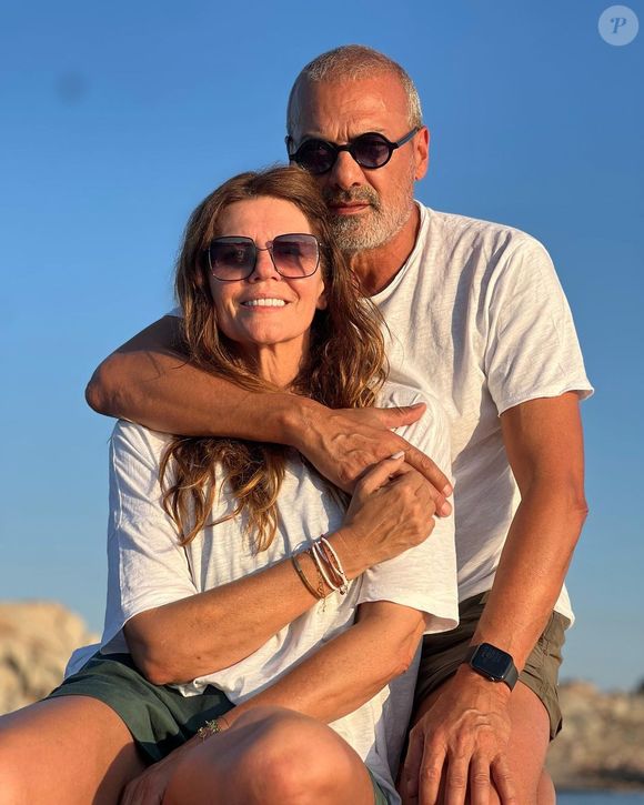 Veronika Loubry avec son compagnon Gérard Kadoche. @ Instagram / Veronika Loubry