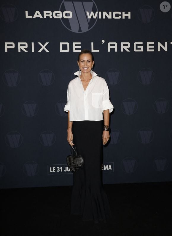 Laeticia Hallyday - Avant-Premiere du film "Largo Winch "Le Prix de L'argent" au cinéma le Grand Rex à Paris le 18 juin 2024. © Marc Ausset-Lacroix/Bestimage