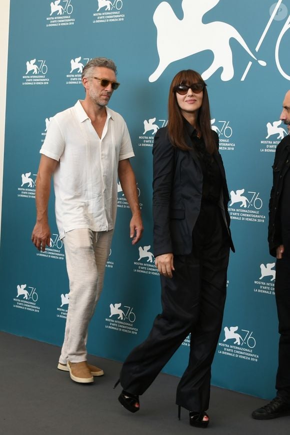 Vincent Cassel, Monica Bellucci - Photocall du film "Irreversible" en verison Integrale lors du 76ème festival du film de venise, la Mostra à Venise le 31 Août 2019.