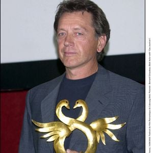 Bernard Giraudeau (Meilleur acteur avec Ces Jours-la) Festival du Film Romantique de Cabourg 2003. © Serge Arnal/ABACA