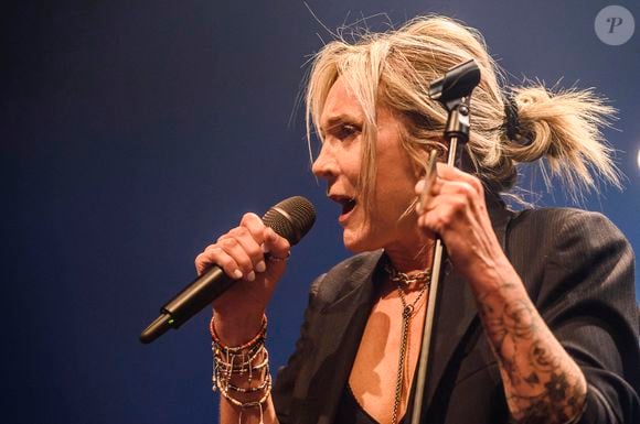 Patricia Kaas lors d'un concert en hommage a Arno, a l'Ancienne Belgique a Bruxelles, le 17 juin 2023 -© Quinet JM/Belpress/ANDBZ/ABACAPRESS.COM -