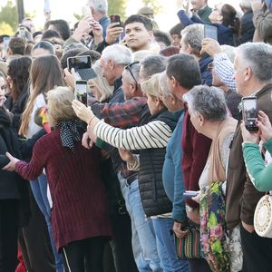 Le roi Felipe VI et la reine Letizia d’Espagne, visitent Letur trois semaines après l'ouragan et les inondations.