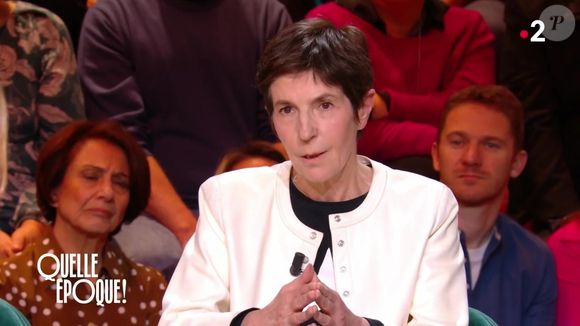 Christine Angot se livre comme rarement sur ses relations avec Yann Moix dans l'émission "Quelle époque !".