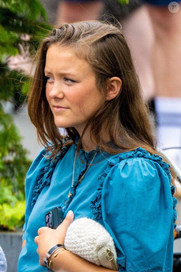 La princesse Isabella de Danemark - La famille royale du Danemark assiste à la cérémonie de remise de diplôme du prince héritier à Copenhague, le 28 juin 2024. 
© Misc / Backgrid / Bestimage