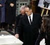 André Boudou, Jean Reno - Personnalités aux obsèques du chanteur Johnny Hallyday en l'église La Madeleine à Paris, France, le 9 décembre 2017. © Borde-Jacovides/Bestimage