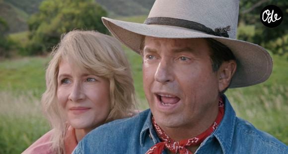 Picture MUST credit:  Xfinity
The cast of the original Jurassic Park movie get reunited and de-aged
Picture supplied by JLPPA