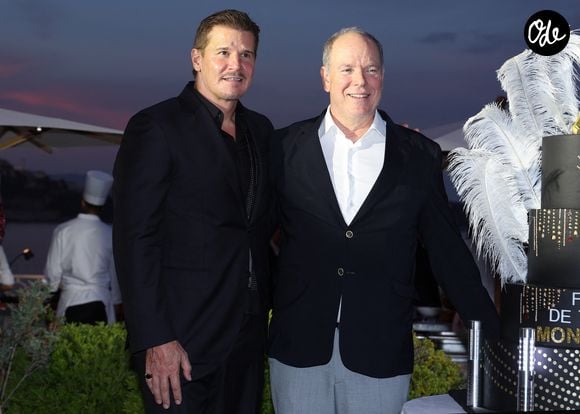 David Boreanaz et le prince Albert II de Monaco lors de la soirée du 65e anniversaire du Festival de télévision de Monte-Carlo au Monte-Carlo Bay, le 15 juin 2026.

© Denis Guignebourg / Bestimage