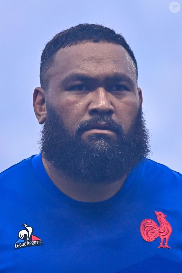 Uini Atonio lors du Test match international de rugby à XV avant la Coupe du monde entre la France et les Fidji au stade de la Beaujoire à Nantes, France, le 19 août 2023.

Federico Pestellini/Panoramic/Bestimage