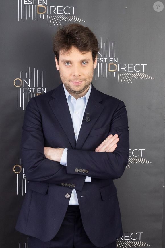 Exclusif - Benjamin Duhamel - Backstage de l'enregistrement de l'émission "On Est En Direct (OEED)", présentée par L.Ruquier et L.Salamé, et diffusée en direct le 2 avril sur France 2
© Jack Tribeca / Bestimage