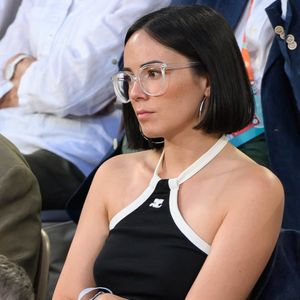 Agathe Auproux assiste aux Internationaux de France 2023 à Roland Garros le 4 juin 2023 à Paris, France. Photo by Laurent Zabulon/ABACAPRESS.COM
