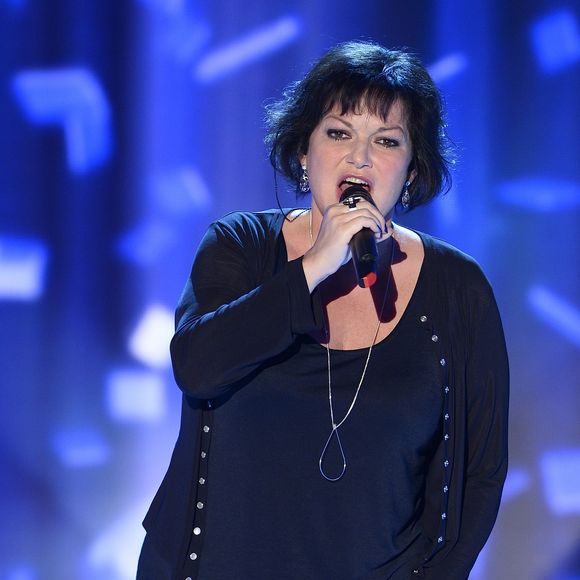 Maurane - Enregistrement de l'émission "Vivement Dimanche" à Paris le 25 Fevrier 2015. L'émission sera diffusée le 03 Mars. Invité principal Michel Fugain COADIC GUIREC / BESTIMAGE