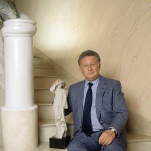 Archives - En France, Philippe Bouvard dans sa villa de Cannes le 2 février 1996.

© Bestimage
