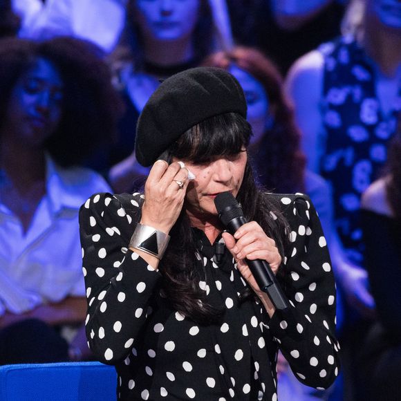 Lio - Enregistrement de l'émission "La boite à secrets", présentée par F.Bollaert, qui sera diffusée le 18 octobre sur France 3 en prime time. Le 7 octobre 2019
© Tiziano Da Silva / Bestimage