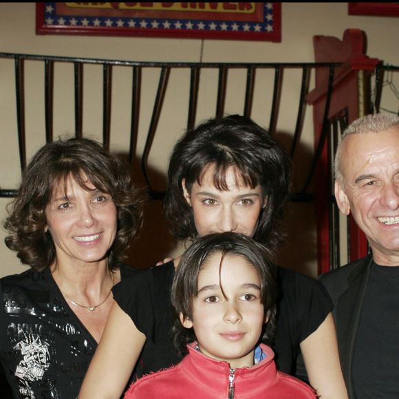 Archives : Michel Fugain et son ex Stéphanie avec leurs enfants Marie et Alexis