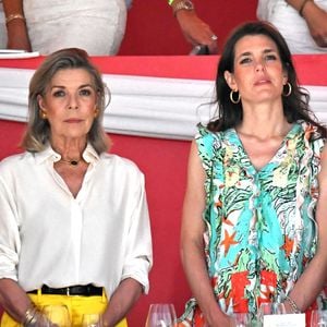 Les trois femmes étaient réunies pour célébrer le 40e anniversaire des Ballets de Monte-Carlo, créés à l'initiative de la princesse.

La princesse Caroline de Hanovre et sa fille Charlotte Casirgahi ont a assisté à la Monaco Longines Pro Am Cup au profit de l' AMADE à Monaco, le 3 juillet 2024.

© Bruno Bebert/Bestimage