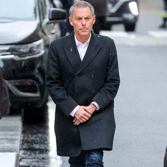 Marc-Olivier Fogiel - Obsèques de l'ancien ministre de la Culture Frédéric Mitterrand en l'Église Saint-Thomas d'Aquin à Paris. Le 26 mars 2024
© Moreau-Jacovides / Bestimage