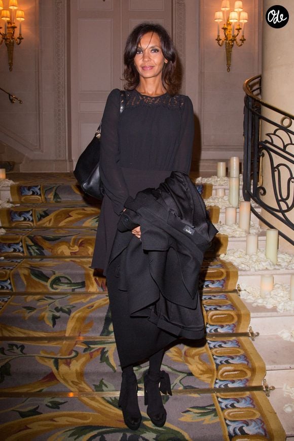 Karine Le Marchand assiste au dîner de gala des Stethos d'Or à l'hôtel George V à Paris le 13 mars 2017, Paris, France. Photo de Nasser Berzane/ABACAPRESS.COM