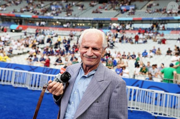 Yann Arthus-Bertrand - Cérémonie d'ouverture de la Coupe du Monde de Rugby France 2023 avant le match de la Poule A entre la France et la Nouvelle-Zélande au Stade de France à Saint-Denis le 8 septembre 2023. © Dominique Jacovides/Bestimage