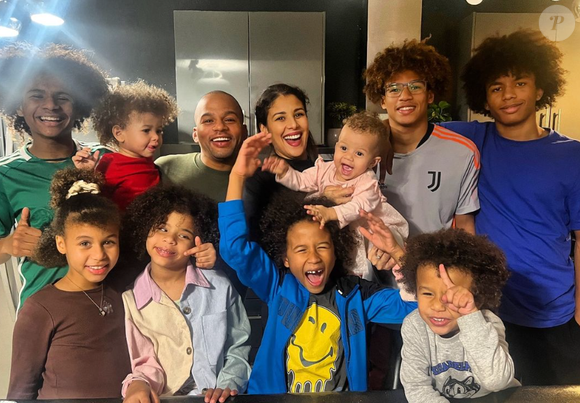 Raoudha et Stéphane Jean-Zephirin, couple star de "Familles nombreuses, la vie en XXL"