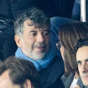 Stéphane Plaza - People au match retour de Ligue Des Champions 2022 (LDC) entre le PSG et Benfica (1-1) au Parc des Princes à Paris le 11 octobre 2022. © Cyril Moreau/Bestimage