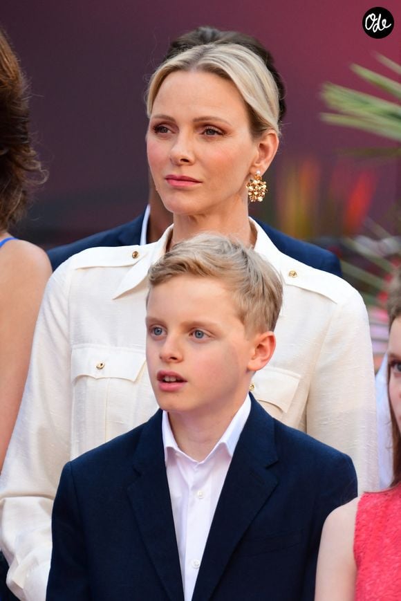 Le prince Jacques de Monaco, marquis des Baux, La princesse Gabriella de Monaco, comtesse de Carladès lors de l’inauguration  d’un quartier dédié à la principauté à Europa-Park à Rust en Allemagne le 29 juin 2026. © Romain Doucelin / Bestimage