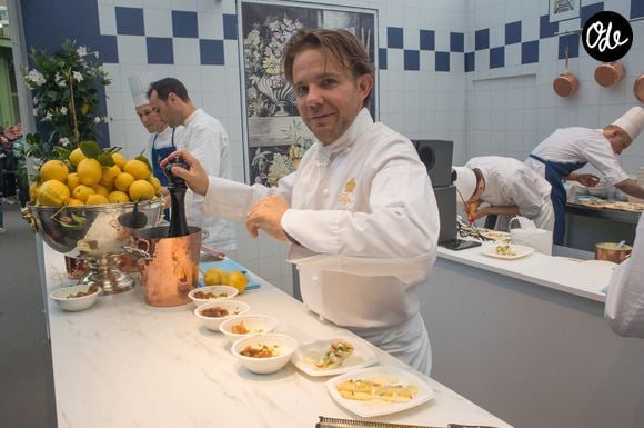 Nicolas Sale chef cuisinier au Ritz Paris -  Cérémonie Taste of Paris 2019, le festival de la gastronomie au Grand Palais à Paris le 12 Mai 2019.

Photo Agence Bestimage