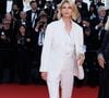 Un choix audacieux face aux tenues sombres du tapis rouge.
Alice Taglioni - Montée des marches du film " Histoires de la nuit " lors du 79ème Festival International du Film de Cannes, le 21 mai 2026. © Jacovides-Moreau / Bestimage