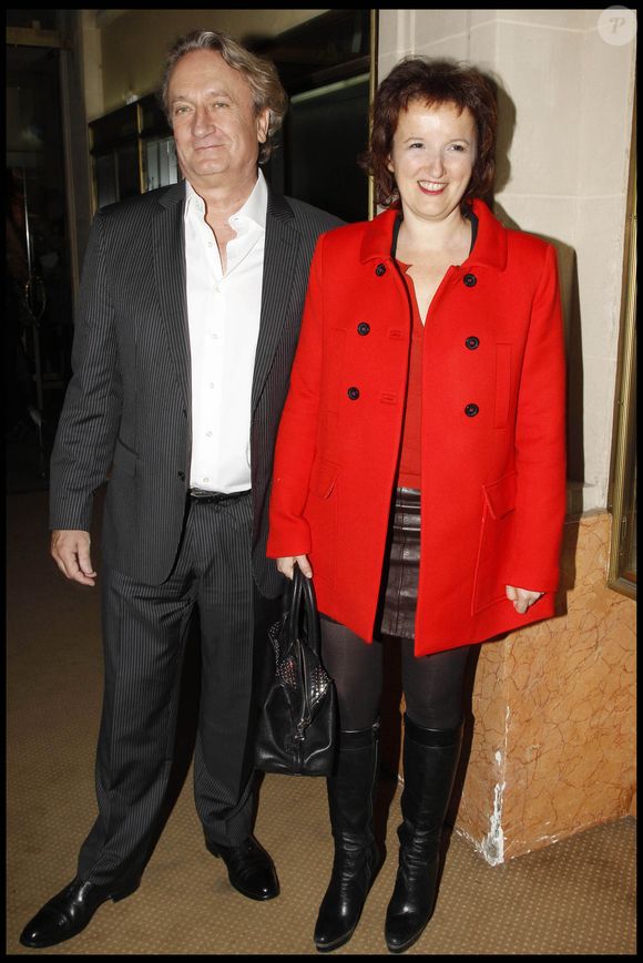 Anne Roumanoff et Philippe Vaillant, le 17 octobre 2011

Photo : Agence / Bestimage