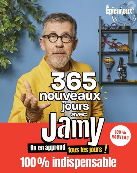 Couverture du livre "365 nouveaux jours avec Jamy - Édition 100% nouvelle" de Jamy.