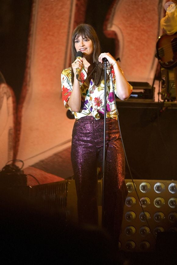 Clara Luciani en concert au Nice Jazz Festival 2022 sur la scène de la place Masséna à Nice. Le 16 juillet 2022
© Bruno Bebert / Bestimage