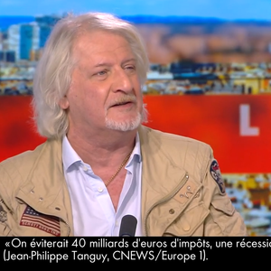 Patrick Sébastien invité de "L'Heure des Pros" sur CNews.