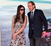 Elle portait pour l'occasion une robe maxi florale

Andrea Casiraghi et sa femme Tatiana Santo Domingo durant le Monaco E-Prix 2026, Round 9, le 16 mai 2026. © Bruno Bebert / Bestimage