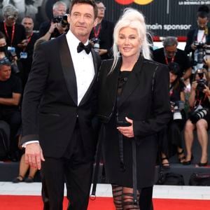 Hugh Jackman et sa femme Deborra-Lee Furness - Red carpet du film "The Son" lors de la 79ème édition du Festival International du Film de Venise, la Mostra. Le 7 septembre 2022
© Future-Image / Zuma Press / Bestimage