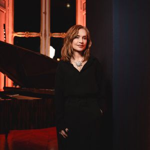 Isabelle Huppert lors de la soirée d'ouverture de la boutique De Beers London, Master of Diamonds 1888, Rue de la Paix à Paris, France, le 27 janvier 2026. De Beers London via Bestimage