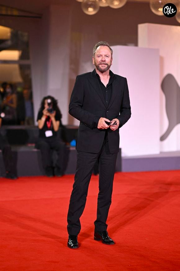 Kiefer Sutherland à la première de 'Father Joe' lors du 83ème Festival International du Film de Venise (Mostra), à Venise, Italie, le 6 septembre 2026. © Pierre Perusseau/Bestimage