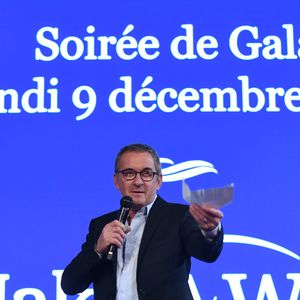 Exclusif - Christophe Dechavanne - Les célébrités assistent au dîner de gala de l'association "Make a wish" au Pavillon Potel et Chabot à Paris. Le 9 décembre 2019 © Rachid Bellak / Bestimage