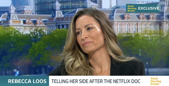 "Je lui ai dit : “Je ne vais pas te suivre dans ta chambre d’hôtel, tu es mon boss, va te faire foutre !”" raconte-t-elle

Rebecca Loos revient sur sa prétendue liaison avec David Beckham dans l'émission "Good Morning Britain", suite à la diffusion de la série-documentaire sur la famille Beckham (Netflix). Le 30 octobre 2023.